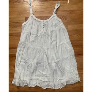 Wild Fable Boho White Casual Flowy Dress